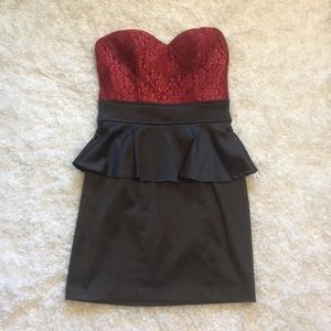 Formal Peplum Dress